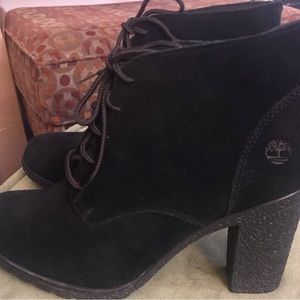 Women’s Timberland boots with heel size 9 1/2